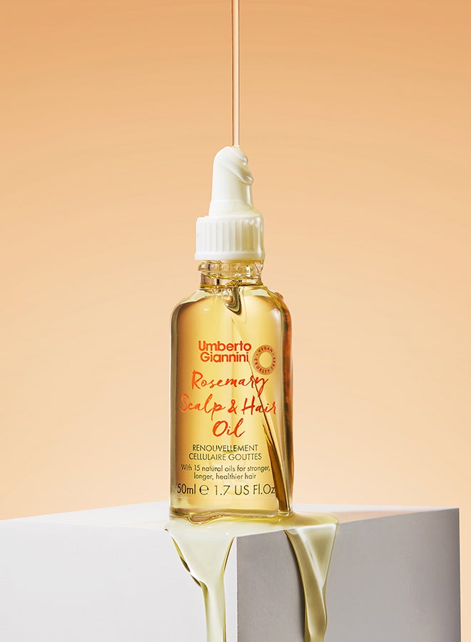 Umberto Giannini Rosemary Hair & Scalp Oil 50ml - Image 3